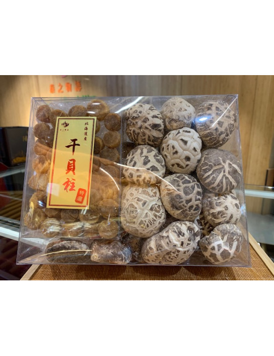 禮盒4) 原木花菇+羊肚菌