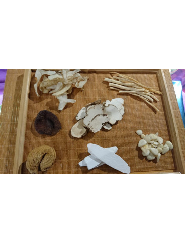 虎乳靈芝沙蔘玉竹無花果湯